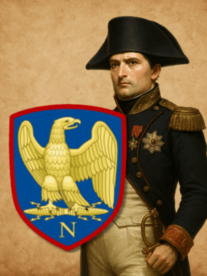 Porte-clés Blason de Napoléon Bonaparte