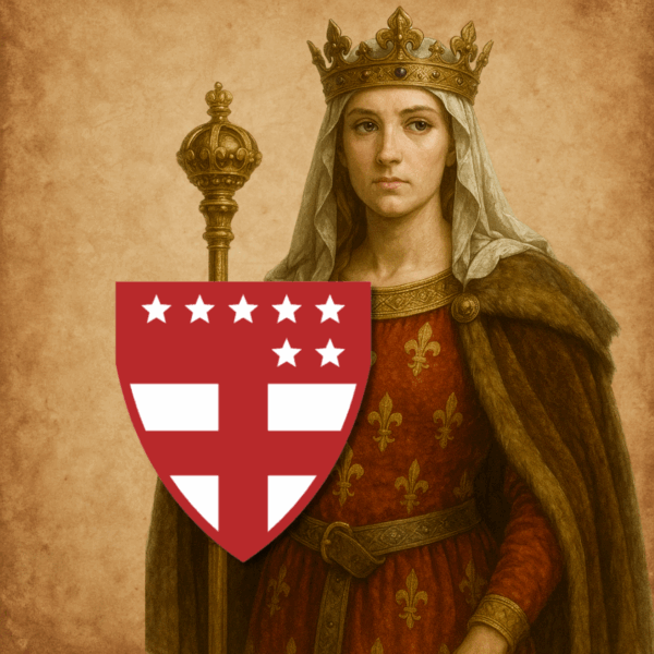 Porte-clés blason de Blanche de Castille