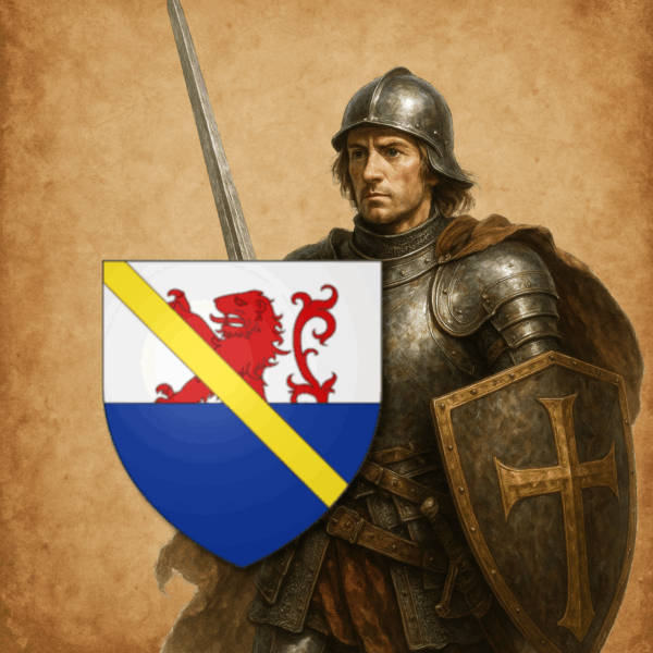 Porte-clés Blason du Chevalier Bayard