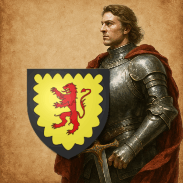 Porte clés blason du Chevalier Roland